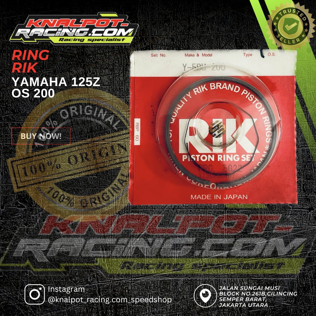 RING RIK YAMAHA 125Z OS 200
